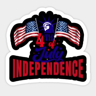 Happy 4th Of July Sticker